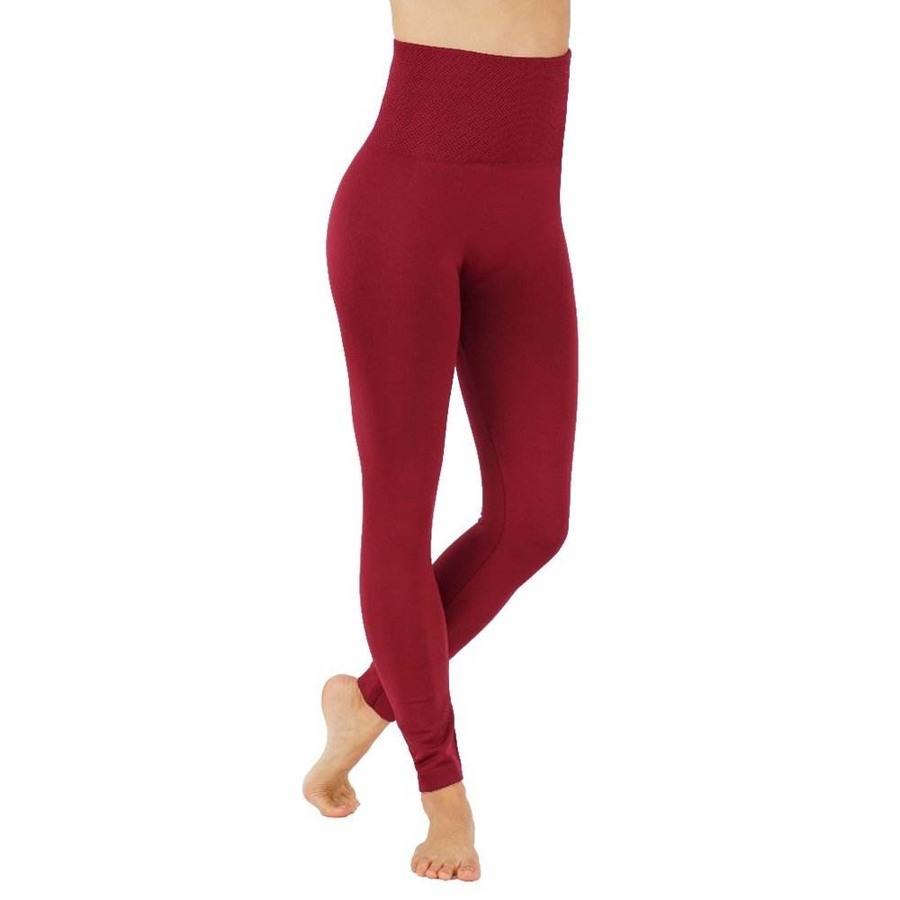 Women's High Waist Soft Fleece Lined Leggings